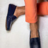 CALVI-–-Mocassins-Bride-Cuir-–-Homme-–-Bleu-marine-grainé