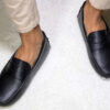 CALVI-–-Mocassins-Bride-Cuir-–-Homme-–-Noir-grainé-(2)