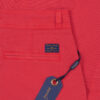 EMY - Short coton stretch Coupe slim - Bleu marine / Or - Femme - Fraise / Bleu marine-Or