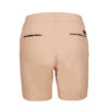 EMY - Short coton stretch Coupe slim - Bleu marine / Or - Femme - Beige / Bleu marine-Or