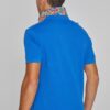 HARTLEYL - Polo coton Maille piquée Col Liberty Manches courtes Coupe droite - Homme - Bleu Royal