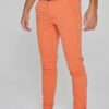 JACOBSON - Pantalon Chino coton stretch Coupe slim - Homme - Orange