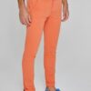 JACOBSON - Pantalon Chino coton stretch Coupe slim - Homme - Orange