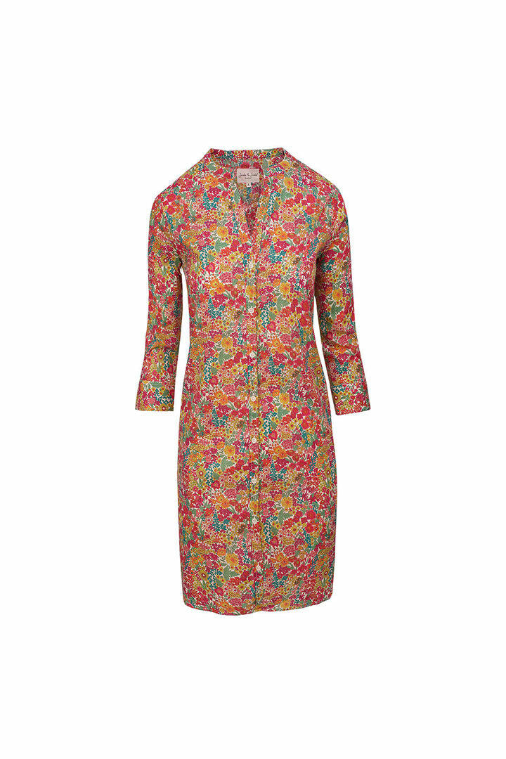 LAURALY – Robe Liberty Col Mao Manches 34 Coupe droite – Femme 037B