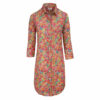 LAURENLY – Tunique Liberty Manches 34 Coupe évasée – Femme – Margaret Annie 037B