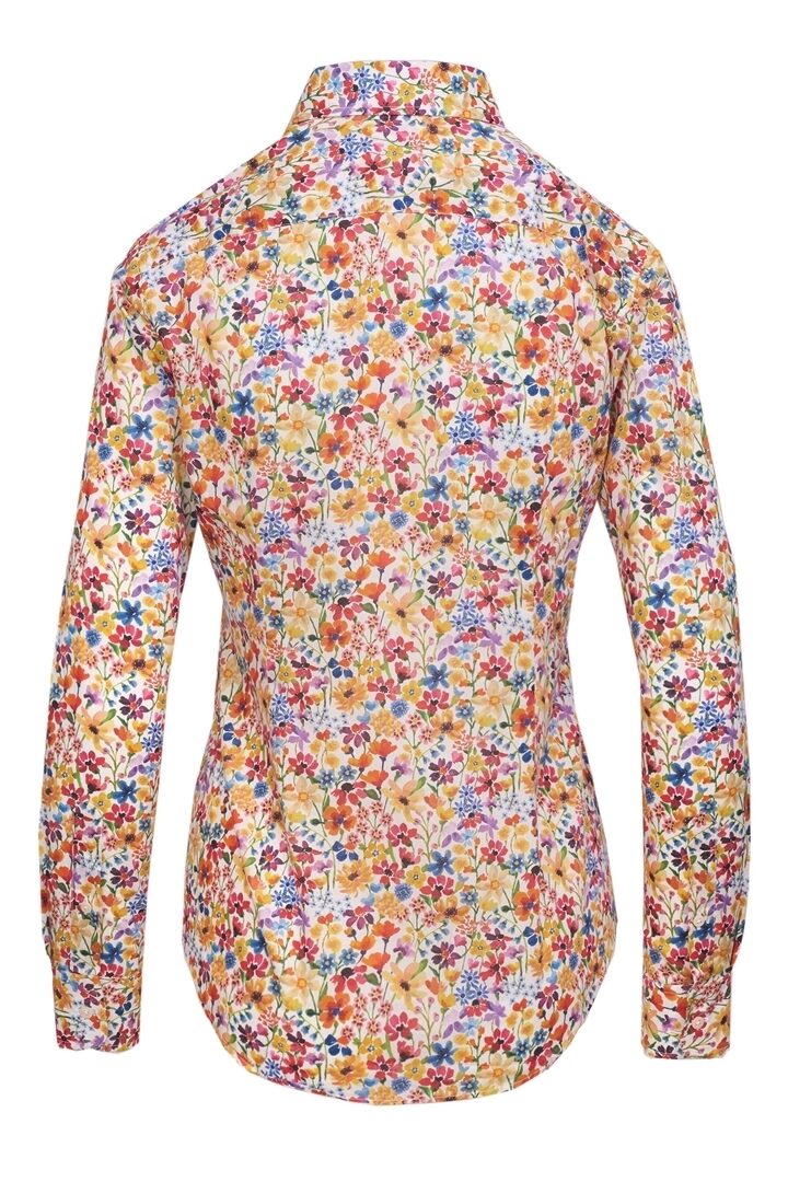 LOUISE - Chemise Liberty Manches longues Coupe slim - Femme - Dreams of Summer 126A