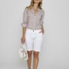 LOUISE - Chemise Liberty Manches longues Coupe slim - Femme - Phoebe 090P
