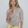 LOUISE - Chemise Liberty Manches longues Coupe slim - Femme - Annabella 126C