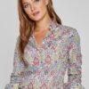 LOUISE - Chemise Liberty Manches longues Coupe slim - Femme - Kensington Park 136A