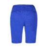 REMINI - Bermuda Coton Lyocel Elasthane - Femme - Bleu Royal
