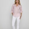 RETRO - Pantalon Coton Lyocel Elasthane - Femme - Blanc