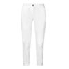 RETRO - Pantalon Coton Lyocel Elasthane - Femme - Blanc