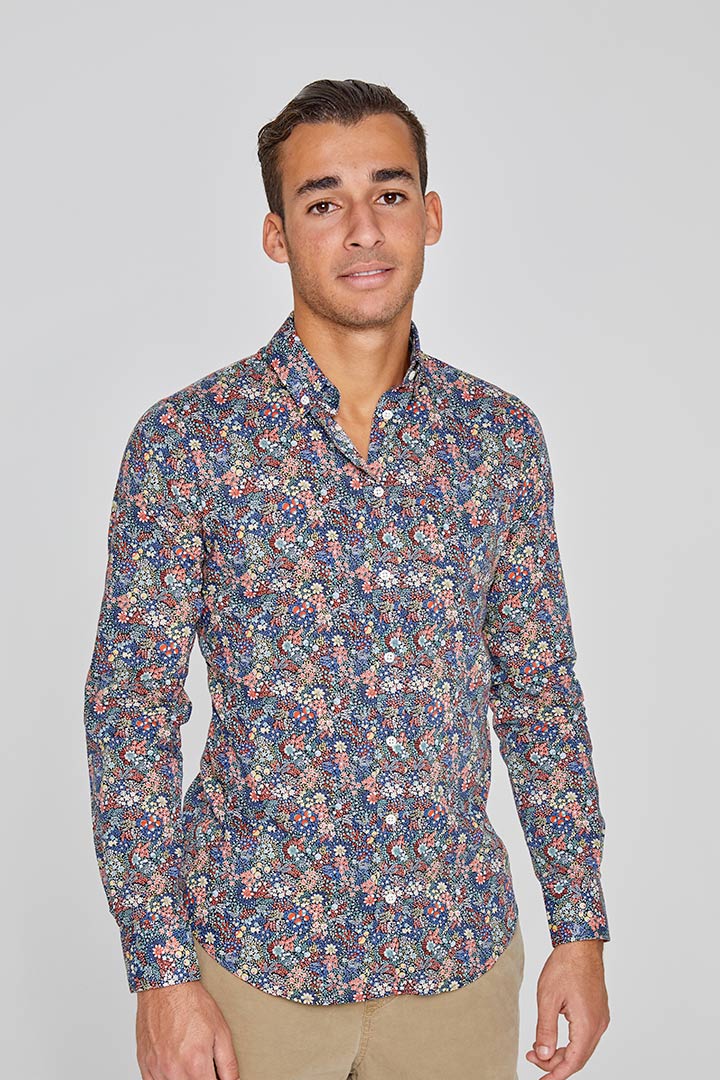 JOSEPH - Chemise Liberty Manches longues Coupe droite - Homme - Elerberry 268A