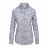 LOUISE – Chemise Liberty Manches longues Coupe slim – Femme – Palmeira 035C