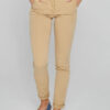 RIVIERA - Pantalon Coton Lyocel Elasthane - Femme - Beige