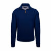 RUSSEL-–-Sweat-coton-Col-zippé-Manches-longues-Coupe-droite-–-Homme-bleu-marine