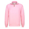RUSSELL – Sweat coton Col zippé Liberty Manches longues Coupe droite – Homme – Rose:Palmeira 035A